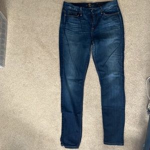 7 for all mankind size 30 high rise skinny